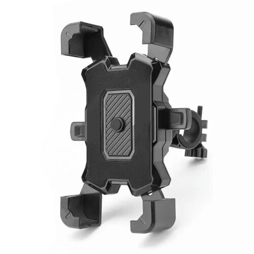 (black) 360 Rotatable Electric Bicycle Phone Holder for iPhone Xiaomi Riding MTB Bike Moto Motorcycle Stand Bracket Non-slip Cycling