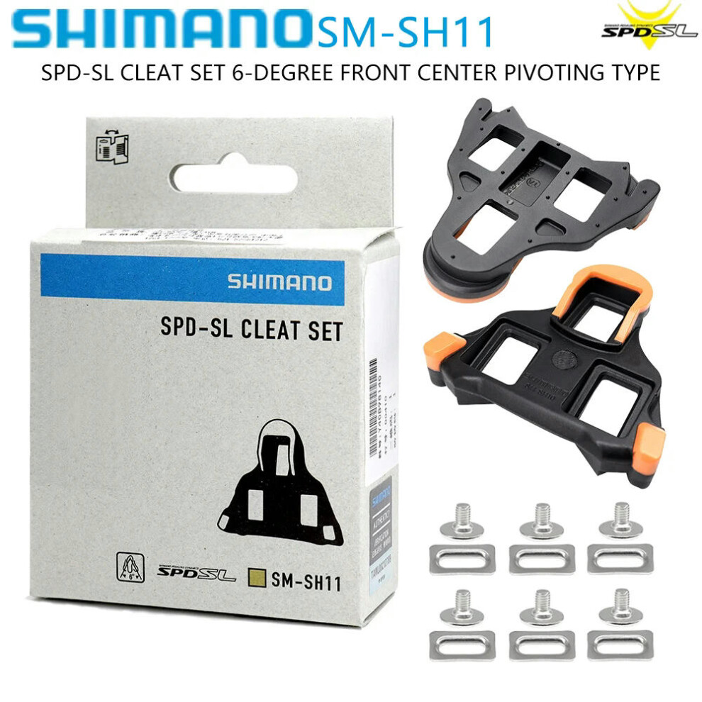 (SH11-BOX) SHIMANO Road Bike Pedal Cleat SH11 Bicycle Cleats Shoes Cleats Bike Pedal Road Cleats Speed System SH10 SH11 SH12 Original Parts