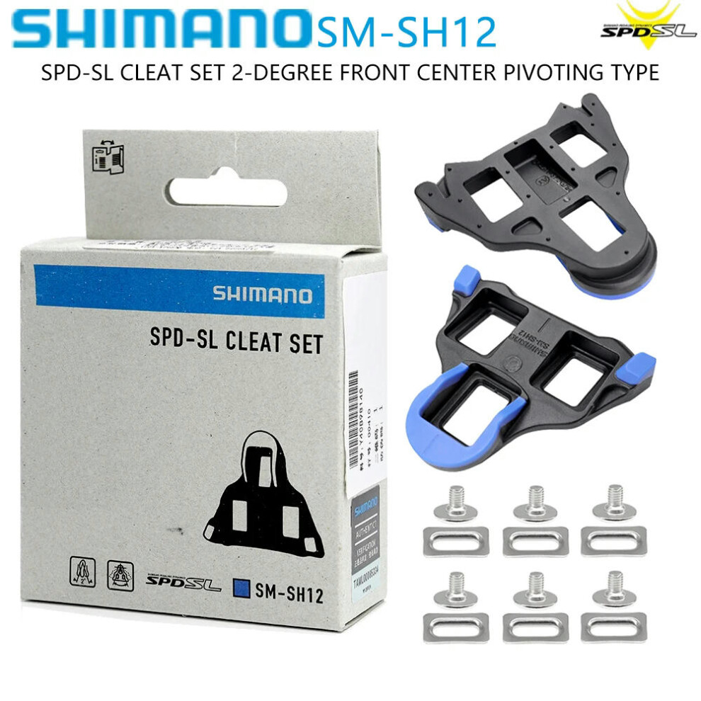 (SH12-BOX) SHIMANO Road Bike Pedal Cleat SH11 Bicycle Cleats Shoes Cleats Bike Pedal Road Cleats Speed System SH10 SH11 SH12 Original Parts