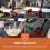 GEEPAS Geepas 4-in-1 Hand Blender Stick Electric Whisk 200W, Black 6