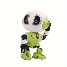 (Green) Interactive Robot With Alloy Body, Intelligent Touch And Multi-function Toys For Children