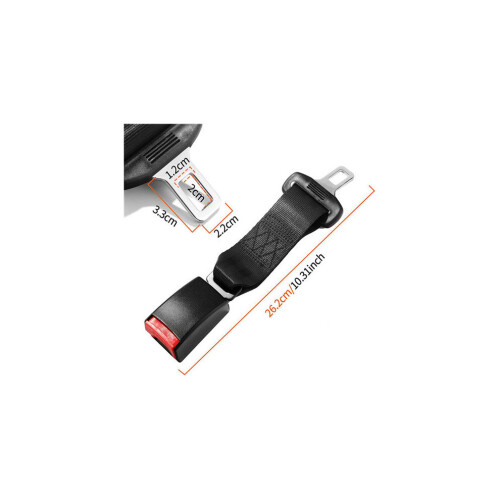 Universal Safety Car Seat Belt Extend Extension 23CM