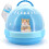 (Blue) Hamster Carrier Cage Portable Mice Travel Case 1