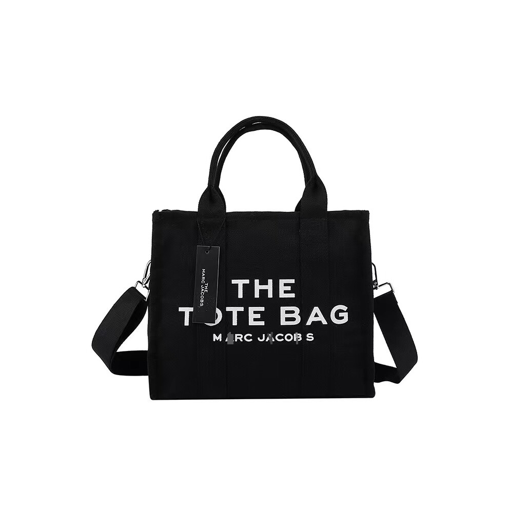 Doyarbim (Black) Women Handbag Designer Laptop Tote Bag Canvas Messenger Shoulder Bag