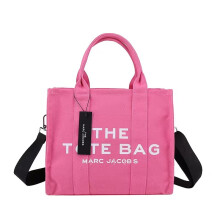 (Rose pink) Women Handbag Designer Laptop Tote Bag Canvas Messenger Shoulder Bag