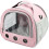 (Pink) Animal Carrier Bag Size,Portable Bag with Strap 1