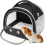 (Black) Animal Carrier Bag Size,Portable Bag with Strap 1