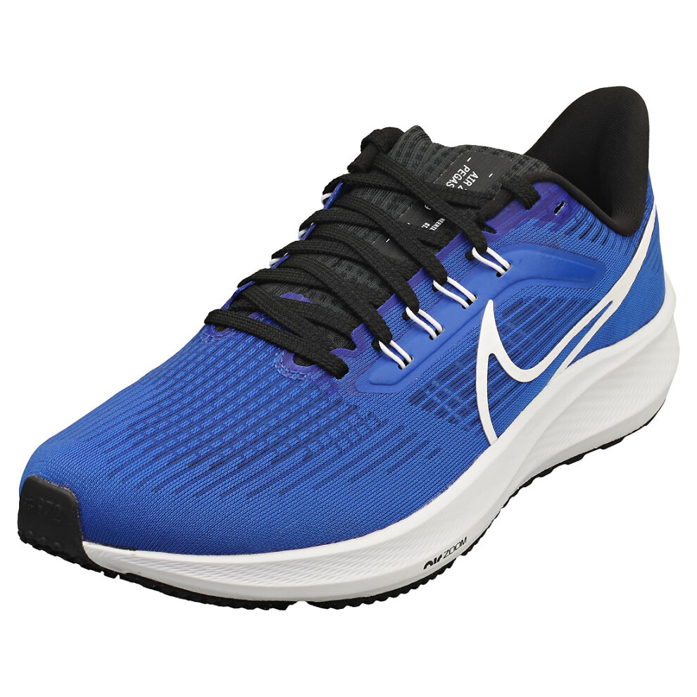 Nike Air Zoom Pegasus 39 Mens Fashion Trainers in Blue Black - 8.5 UK