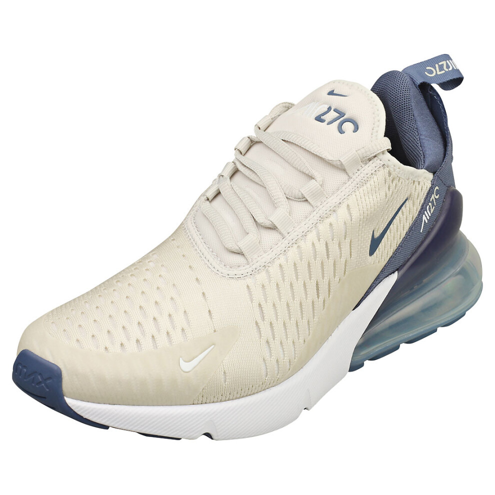 Nike Air Max 270 Womens Fashion Trainers in Light Bone - 3 UK