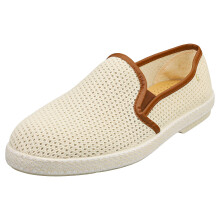 (9.5) Rivieras Les Champs Mesh Daylami Mens Espadrille Shoes in Beige