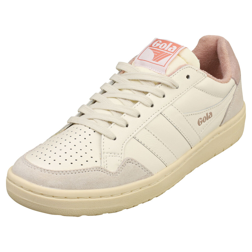 (5) Gola Eagle Womens Fashion Trainers in Off White