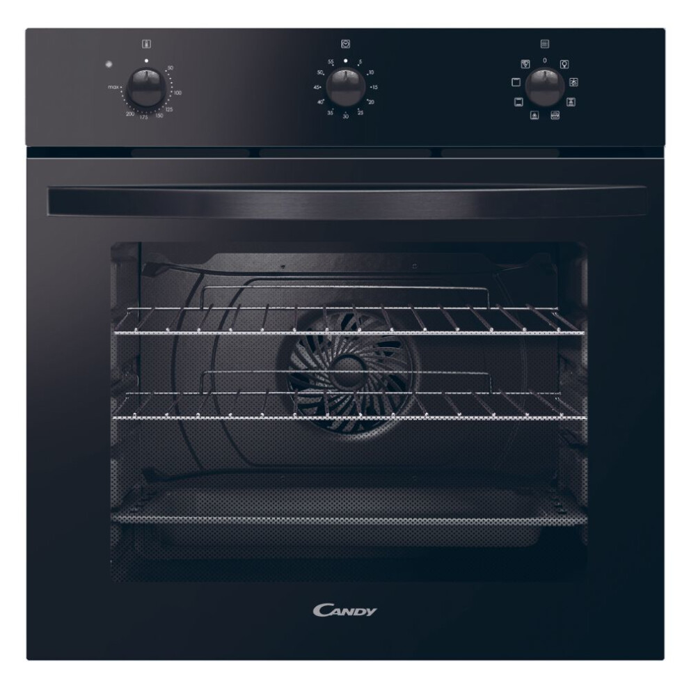 Candy FIDCN602 Idea Built In 60cm Electric Single Oven Black A+