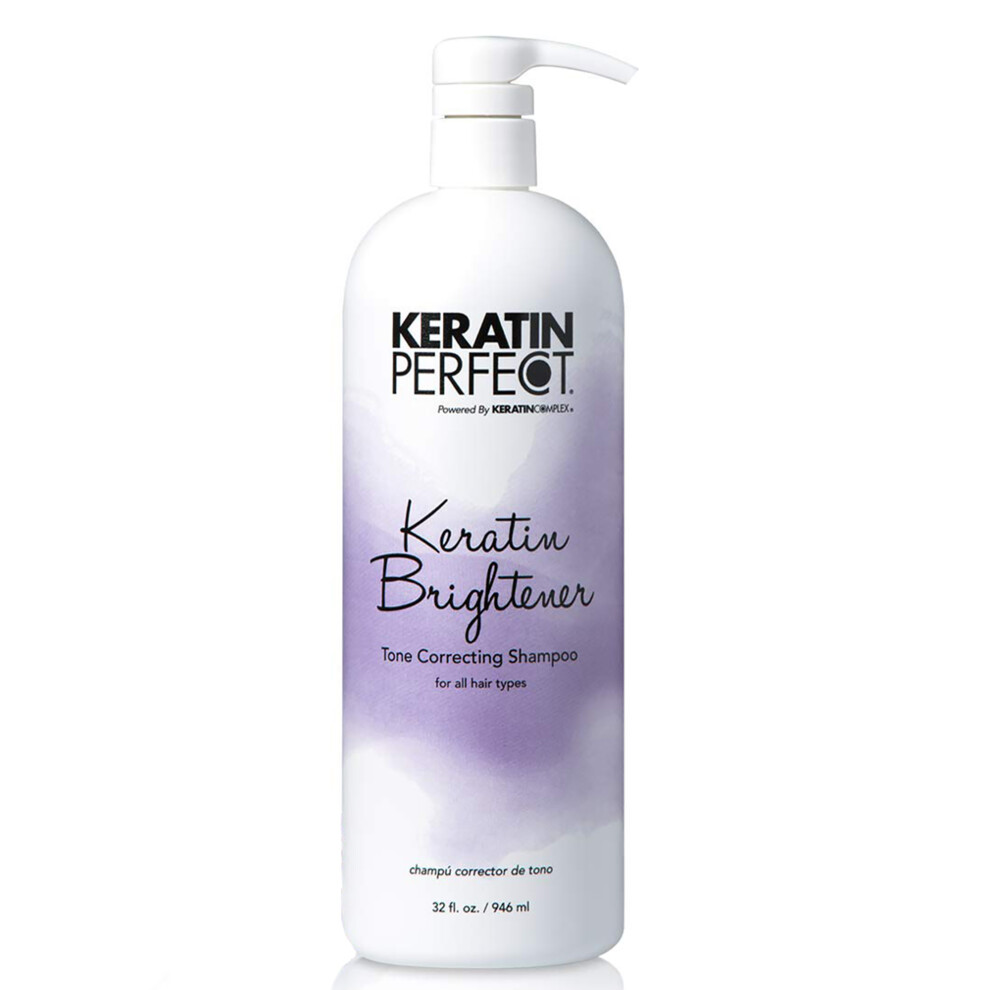 Keratin Perfect Keratin Brightener Shampoo For Unisex 32 Oz Shampoo