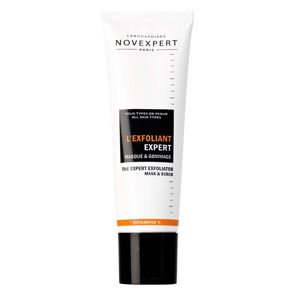 Novexpert The Expert Exfoliator - 2 In 1 Mask And Scrub - Smooth And Radiant Complexion - Exfoliates And Nourishes Skin - Hypoallergenic - Vegan