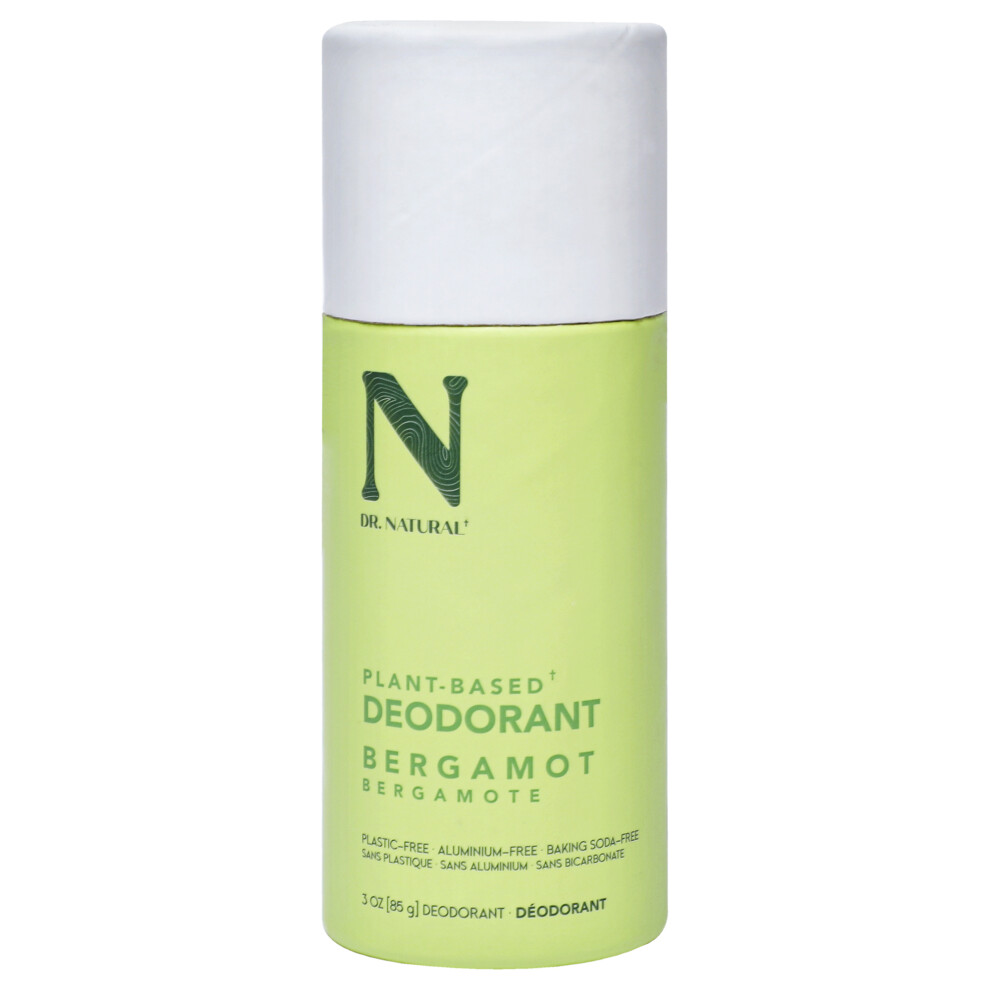 Dr. Natural Deodorants Stick - Bergamot for Unisex 3 oz Deodorant Stick