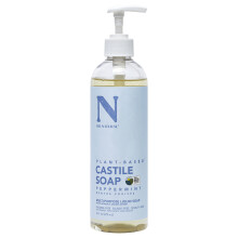 Dr. Natural Castile -nestesaippua, piparminttu, 470 ml - kasvipohjainen - valmistettu luomusheavoilla - runsaasti kookos- ja oliivi ljyj - sulfa
