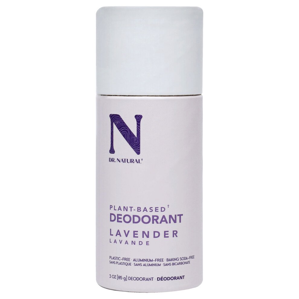 Dr. Natural Deodorants Stick - Lavender for Unisex 3 oz Deodorant Stick