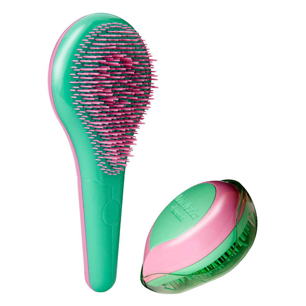 Photos - Comb Michel Mercier Home and Travel Detangler Set - Regular Hair for Unisex 2 Pc 