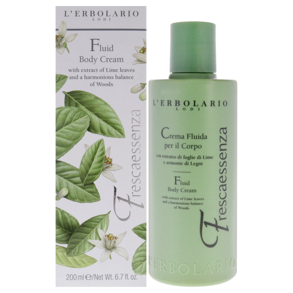 Lerbolario Unisex Cream Fluid Body - Frescaessenza For 6.7 Oz Body