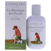 Shampoo per Bambini L'Erbolario - Shampoo Idratante con Estratto di Calendula - 6.7 oz