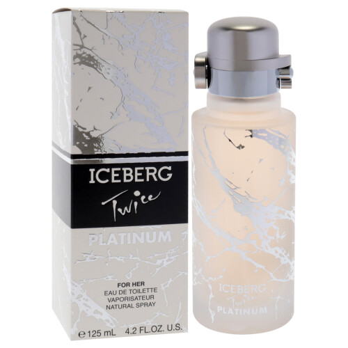 Twice Platinum by Iceberg για Γυναίκες - 4.2 oz EDT Spray 2