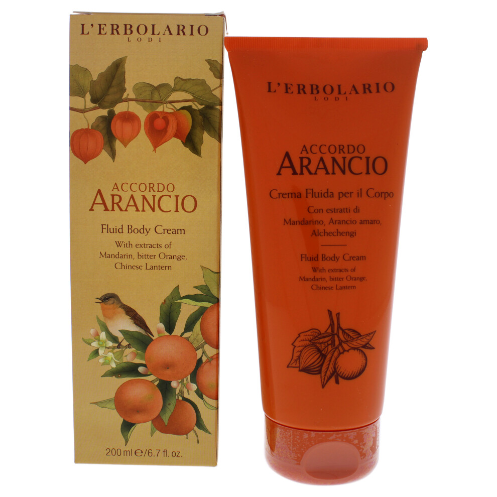 Lerbolario Cream Body - Accordo Arancio For Unisex 6.7 Oz Body