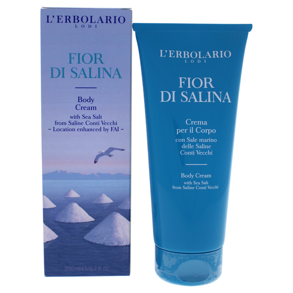 Lerbolario Cream Body - Fior Di Salina For Unisex 6.7 Oz Body
