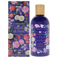 Gel de Ducha L'Erbolario - Jabón Corporal Floral con Espuma Delicada - Extractos Botánicos - Danza de Flores - 250 ml