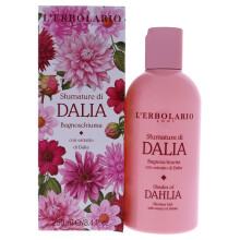 L'Erbolario Shades Of Dahlia Shower Gel - Nutre, idrata e protegge la pelle - Bagnoschiuma rinfrescante e docciaschiuma che deterge delicatamente