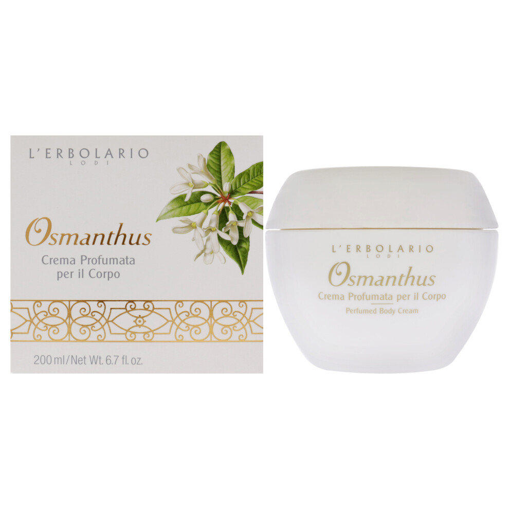 Lerbolario Unisex Cream Perfumed Body - Osmanthus By For - 6.7 Oz Body