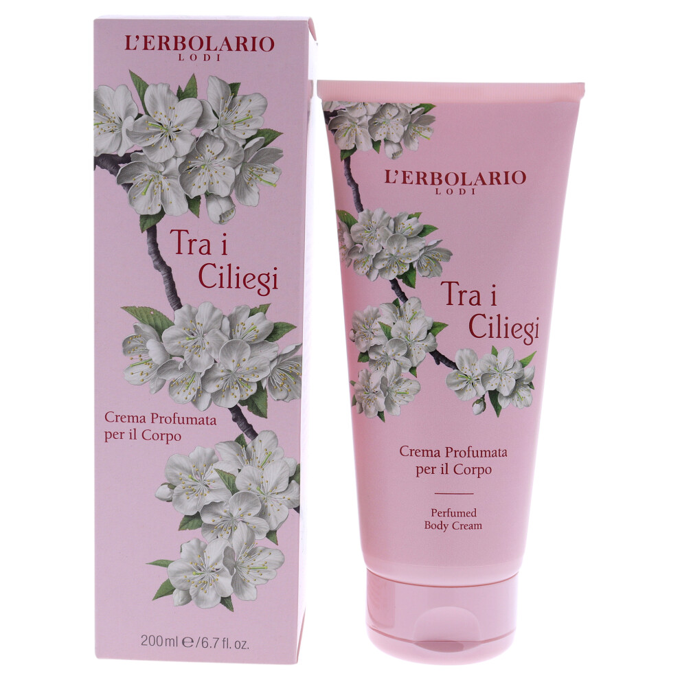 Lerbolario Cream Perfume Body - Tra I Ciliegi For Unisex 6.7 Oz Body