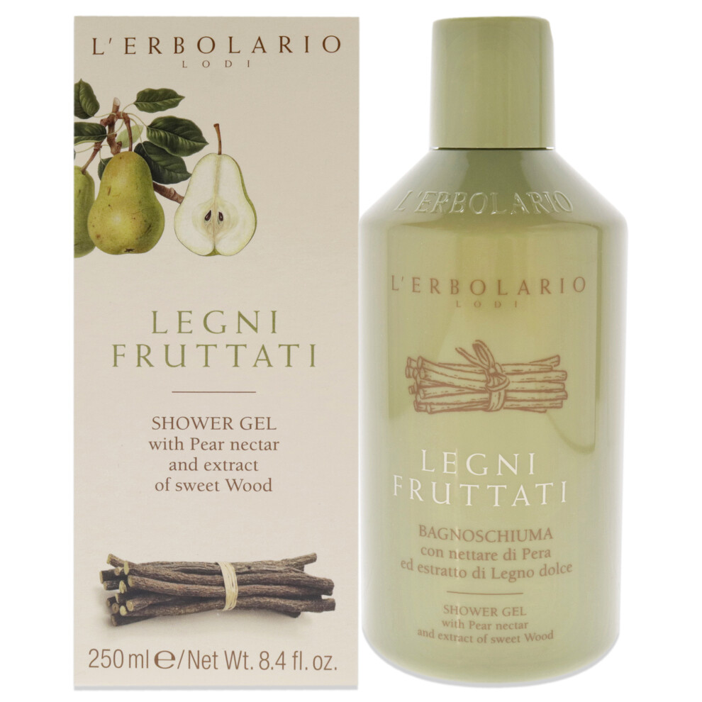 Lerbolario Shower Gel - Fruity Woods For Unisex 8.4 Oz Shower Gel