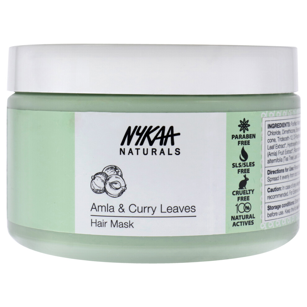 Nykaa Naturals Maschera Per Capelli Amla And Curry Leaves For Women 6,76 Oz Maschera-image