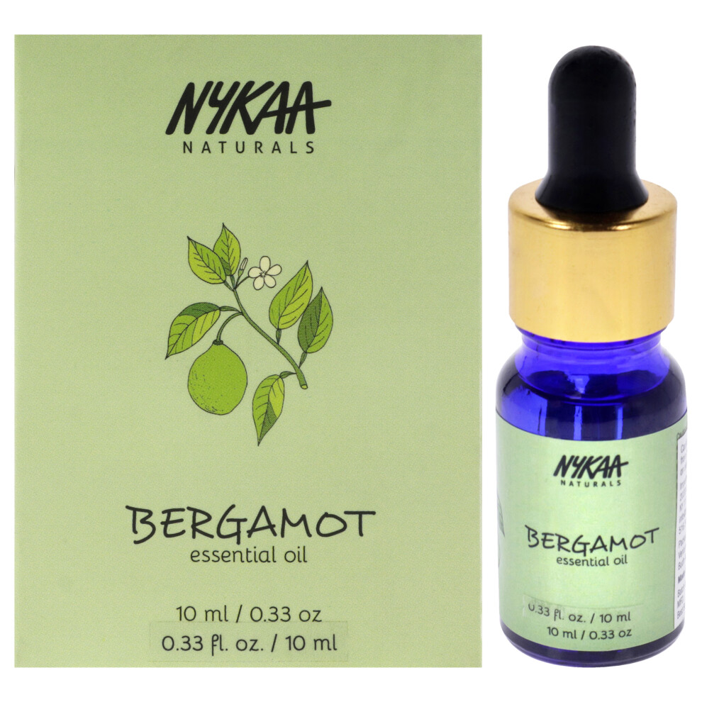 Nykaa Naturals Essential Oil - Bergamot For Women 0.33 Oz Oil