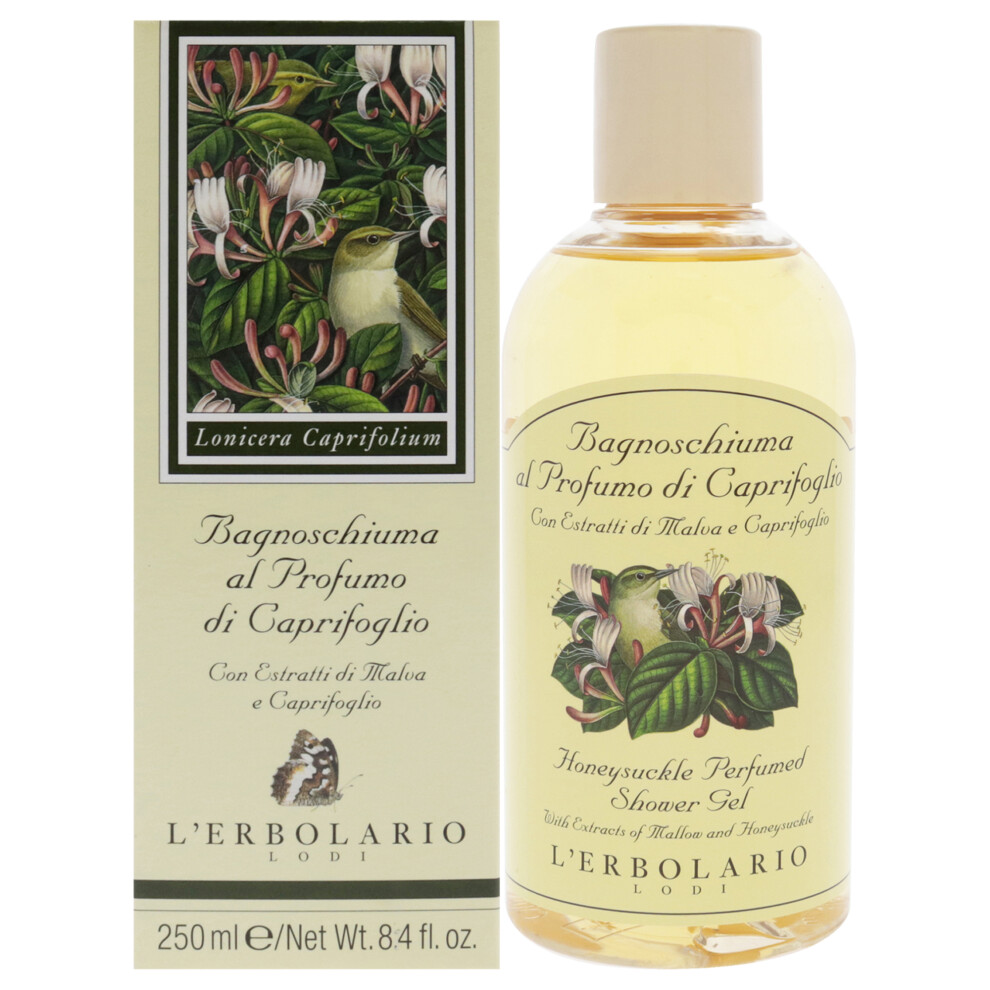 Lerbolario Unisex Perfumed Shower Gel - Honeysuckle For 8.4 Oz Shower Gel