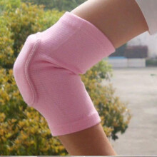 (pink) Elastic Elbow Pads Thickened Sponge Elbow Knee Protectors Guard Basketball Volleyball Sport
