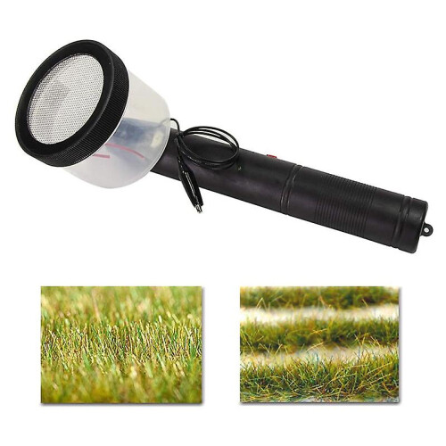 Flocking Kit Static Grass Applicator Abs Mini Flocking Machine With Antislip Handle For Diy Scenic 1