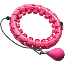 Fitness Adjustable Hula Hoop Ideal Compatible With Beginners, Children, Adults