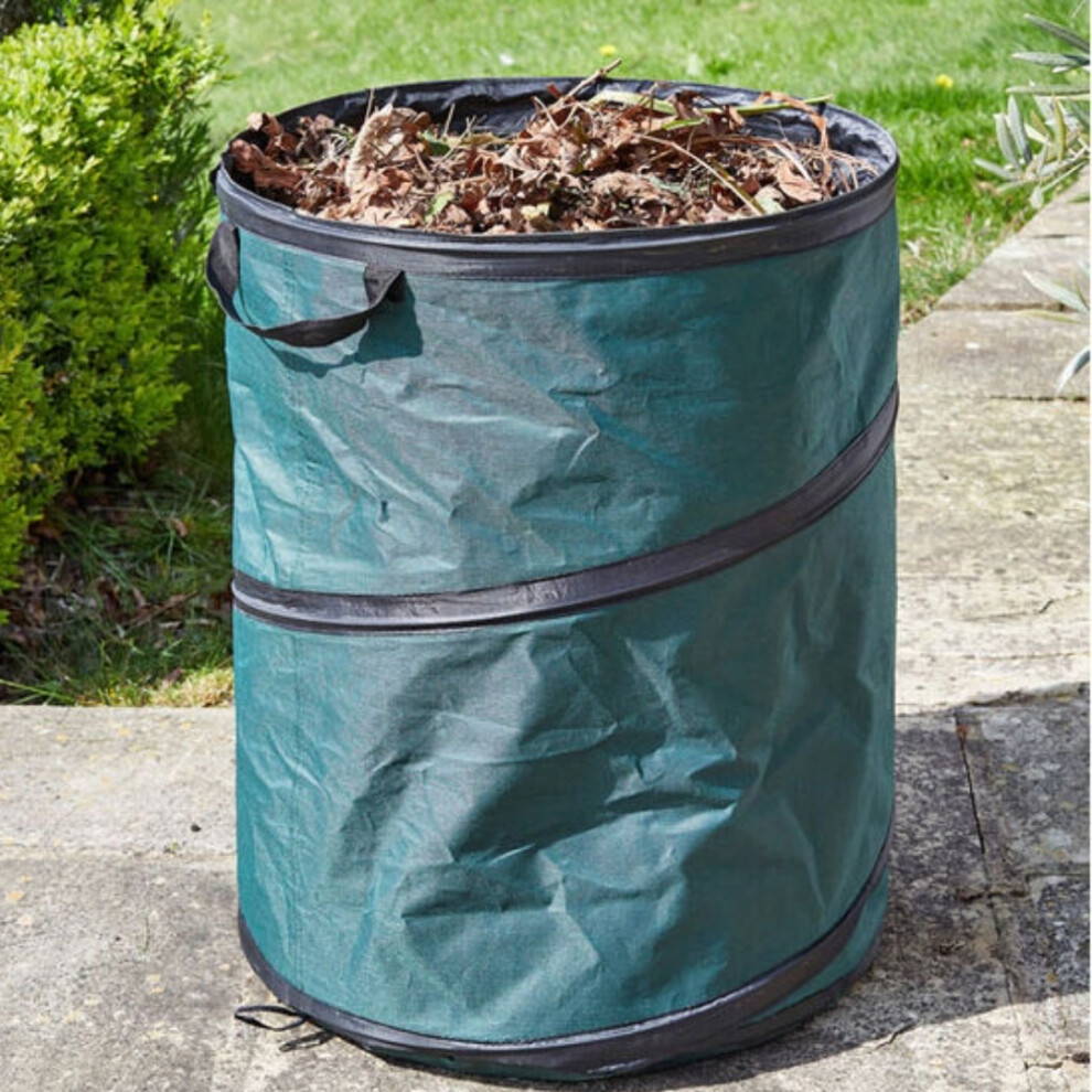 Vivo Pop Up Reusable Garden Bag Waste Bin Pop-Up Refuse Collapsible Sack Weatherproof