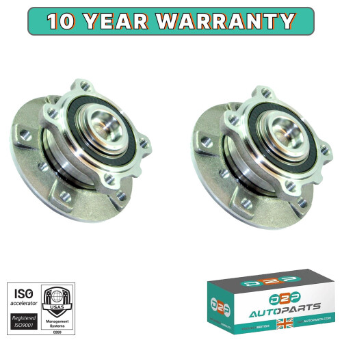 2x FRONT WHEEL BEARING HUB FOR BMW 5 6 SERIES E60 E61 E63 E64 31226765601 (PAIR)