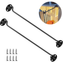 Cabin Hook,catch Cabin Door,latch Lock Shelter,cabin Hook,cabin Hooks,storm Hooks,stainless Steel Cabin Hook Hook (black)