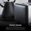 Tower Black 4 Slice Toaster 1800w Smoked Black Trim Tower Sera Kitchen Variable Brown 3