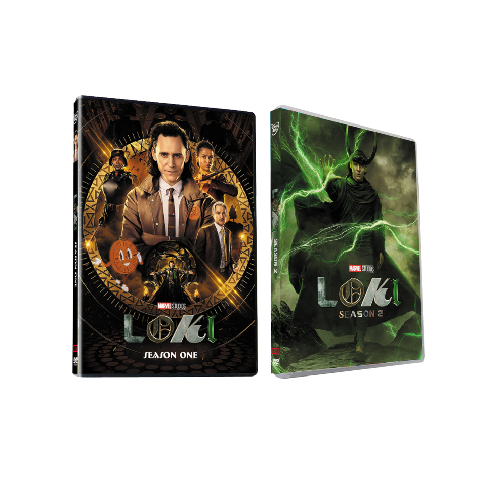 Loki Season 1-2 (2023)DVD 4-Disc New Box Set