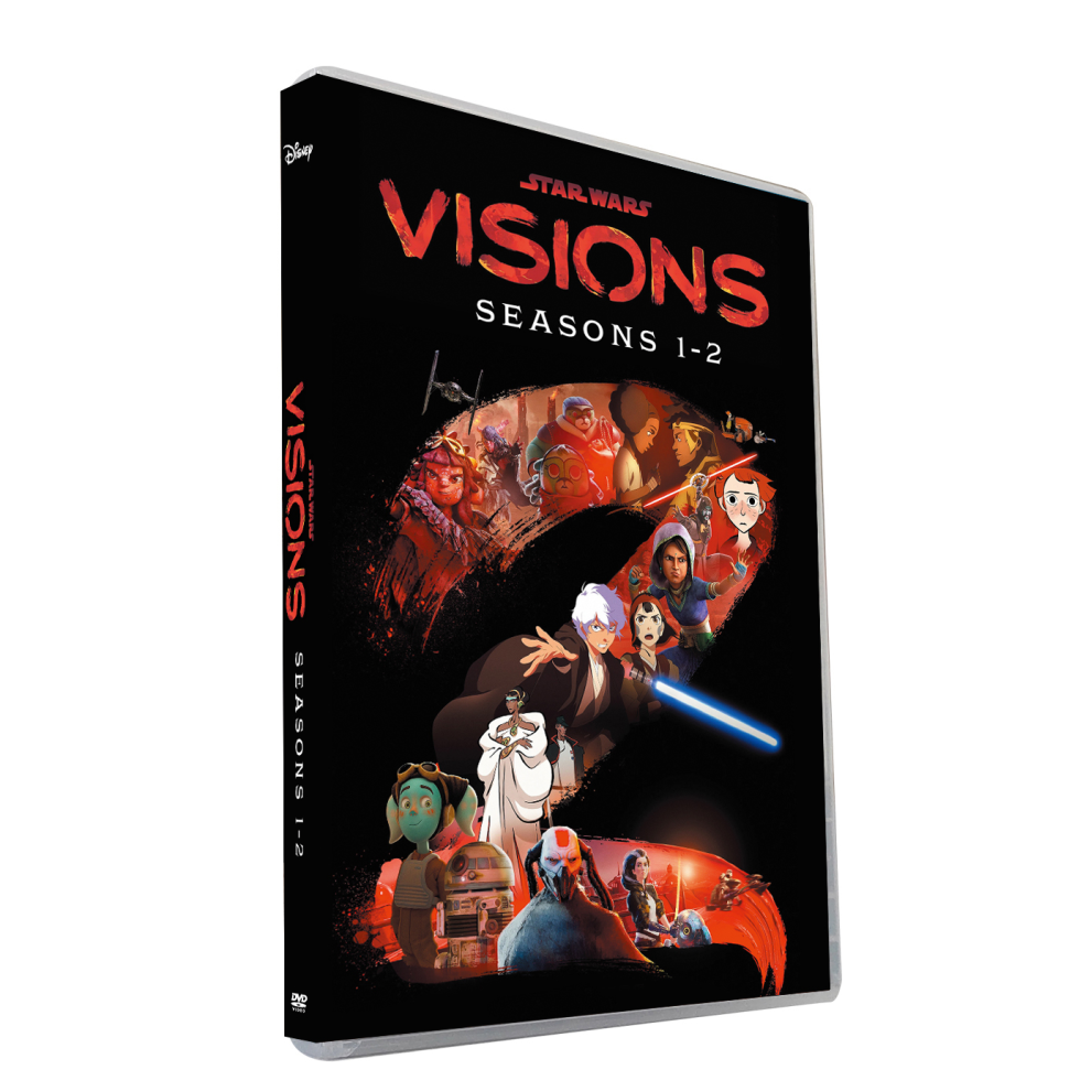 Star Wars Visions Season 1 2 [DVD] 4-Disc  New