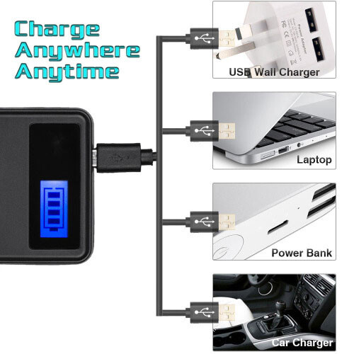 Battery Charger For Panasonic DMC-G3 DMC-GF2 DMC-GX1 Digital Camera 2