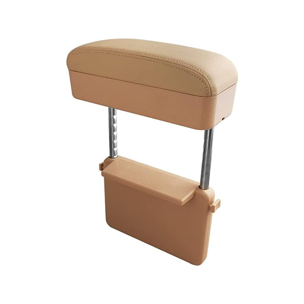 Car Armrest Box Protector Center Console Armrest Extender Elbow And Forearm Wrist Support Comfort Pad Universa?Beige? Beige 653280344304