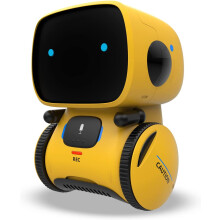 Interactive Smart Robot Toys, Intelligent AI Robot Toys for Kids, Children Girls & Boys Robotic Toys 3 Years Old Up?Yellow)