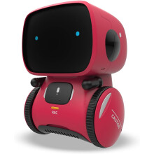 Interactive Smart Robot Toys, Intelligent AI Robot Toys for Kids, Children Girls & Boys Robotic Toys 3 Years Old Up?Red)