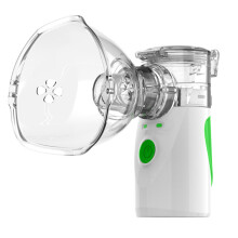 Portable Handheld Nebuliser for Kids, USB Rechargeable Aerosol Machine for Adults & Kids With Mask Nozzle(Green)
