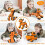 Speech Control Robot Dog Toy for Kids, Interactive Touch & Follow Functions(Orange) 4